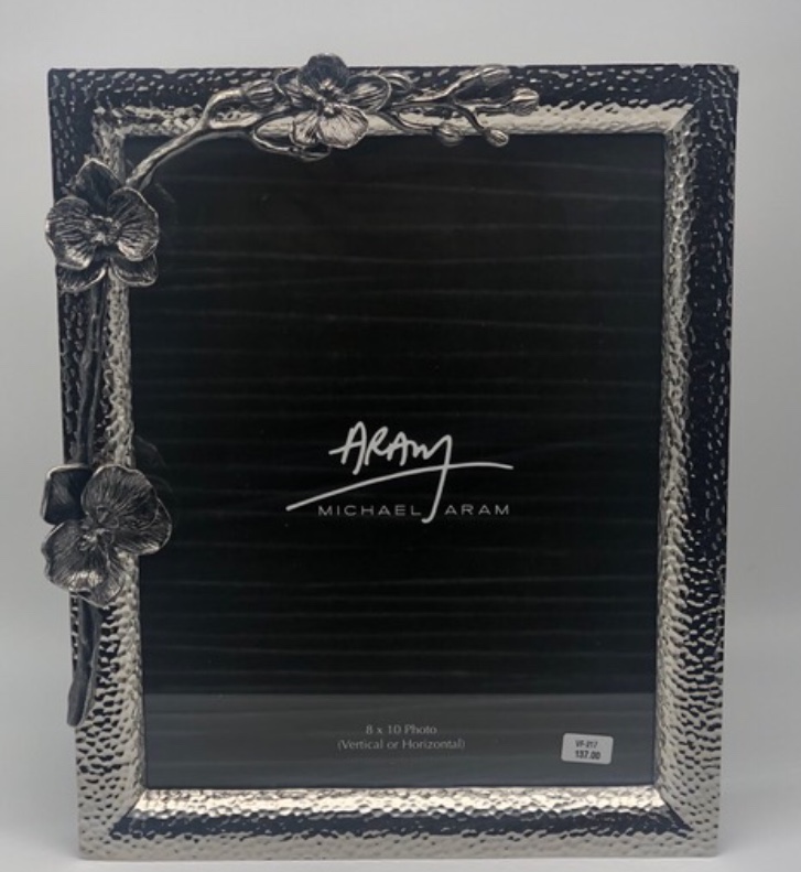 michael aram black orchid frame