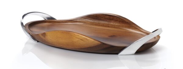 Nambe Tray with Handles