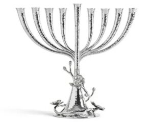 Michael Aram White Orchid Menorah