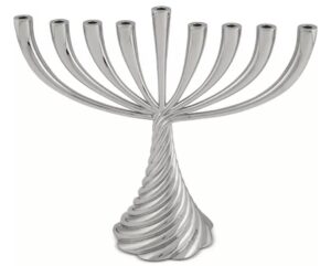 Michael Aram Silver Twist Menorah
