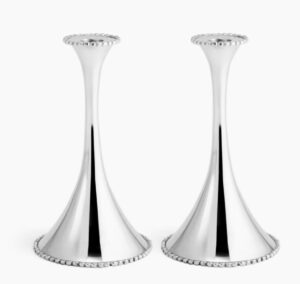 Michael Aram Molten Silver Candlesticks