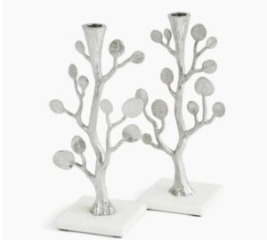 Michael Aram Botanical Leaf Candlesticks