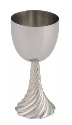 Michael Aram Twist Silver Kiddush Cup